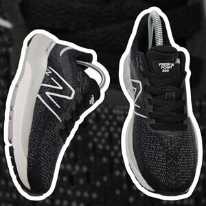 New Balance Fresh Foam X 880 V12 Black Steel Running Shoes 7 B